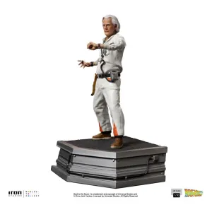 REGRESO AL FUTURO ESTATUA 1/10 ART SCALE DOC BROWN 22 CM