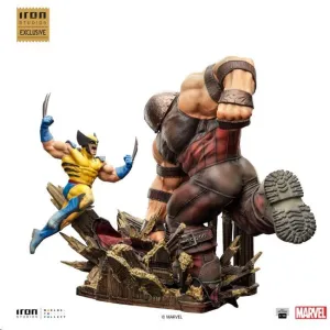 MARVEL ESTATUA 1/10 BDS ART SCALE WOLVERINE VS JUGGERNAUT HEO EU EXCLUSIVE 30 CM