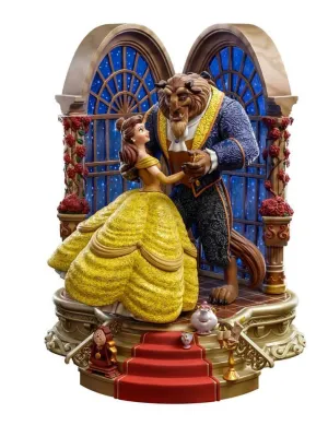 DISNEY ESTATUA ART SCALE DELUXE 1/10 BEAUTY AND THE BEAST 