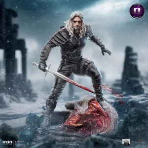 THE WITCHER ESTATUA 1/10 BDS ART SCALE GERALT OF RIVA 33 CM