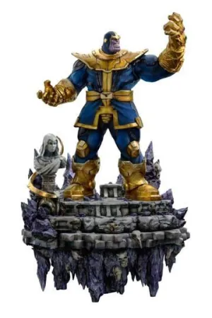 MARVEL ESTATUA DELUXE BDS ART SCALE 1/10 THANOS INFINITY GAUNLET DIORAMA 42 CM