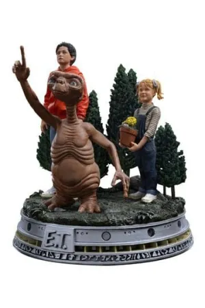 E.T. EL EXTRATERRESTRE ESTATUA 1/10 DELUXE ART SCALE E.T. ELLIOT AND GERTIE 19 CM