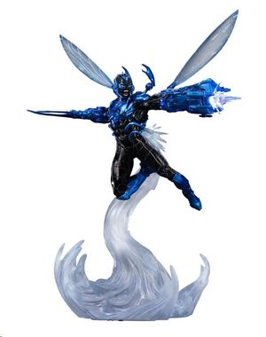 BLUE BEETLE ESTATUA 1/10 ART SCALE BLUE BEETLE 33 CM