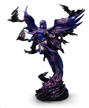 DC COMICS ESTATUA 1/10 ART SCALE TEEN TITANS RAVEN 32 CM