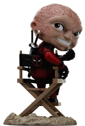 DEADPOOL Y LOBEZNO MINIFIGURA MINI CO. PVC DEADPOOL DESENMASCARADO 13 CM
