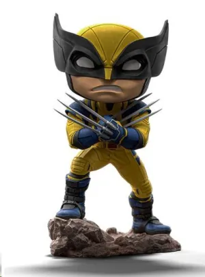 DEADPOOL Y LOBEZNO MINIFIGURA PVC LOBEZNO MARVEL MINI CO. 13 CM