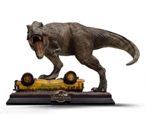 JURASSIC PARK ICONS ESTATUA T-REX ATTACK 15 CM