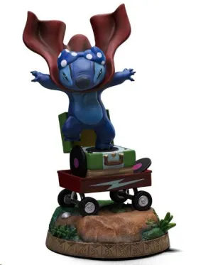 LILO & STITCH ESTATUA 1/10 ART SCALE STITCH LAUNDRY 17 CM