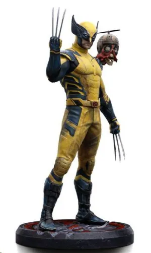 DEADPOOL III ESTATUA 1/10 ART SCALE LOBEZNO & HEADPOOL 22 CM