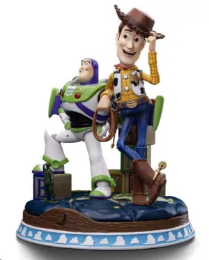 TOY STORY ESTATUA 1/10 DELUXE ART SCALE BUZZ & WOODY 38 CM