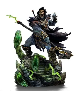 MASTERS DEL UNIVERSO ESTATUA 1/10 DELUXE ART SCALE SKELETOR UNLEASHED 23 CM