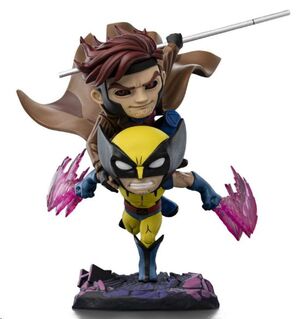 X-MEN 97 MINIFIGURA MINI CO. PVC GAMBITO Y LOBEZNO 23 CM