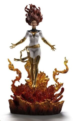 X-MEN ESTATUA 1/10 BDS ART SCALE PHOENIX VERSIÓN BLANCA 31 CM