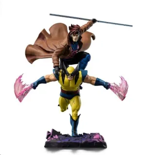 MARVEL ESTATUA 1/10 DELUXE ART SCALE X-MEN´97 GAMBITO & LOBEZNO 29 CM