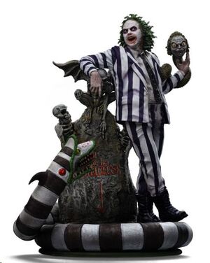 BEETLEJUICE ESTATUA A ESCALA 1/10 ART SCALE BEETLEJUICE 19 CM