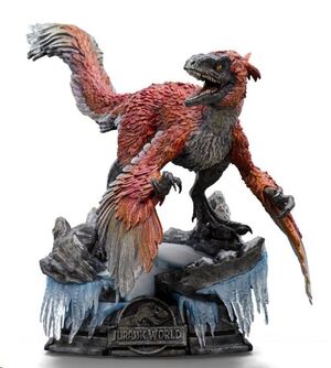 JURASSIC WORLD ESTATUA 1/10 ART SCALE DOMINION 19 CM