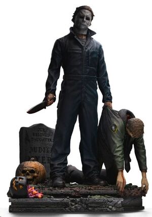 HALLOWEEN ESTATUA 1/10 DELUXE ART SCALE MICHAEL MYERS 21 CM