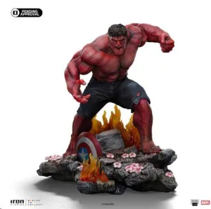 MARVEL ESTATUA 1/10 ART SCALE RED HULK 23 CM