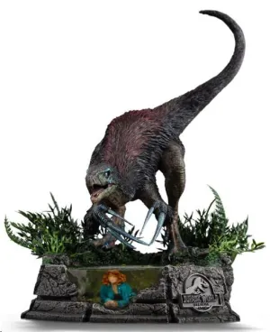 JURASSIC WORLD: DOMINION ESTATUA 1/20 DEMI ART SCALE THERIZINOSAURUS 29 CM
