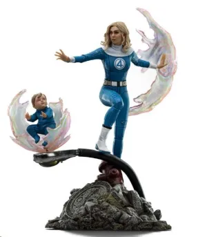 LOS CUATRO STATUA 1/10 ART SCALE MUJER INVISIBLE Y FRANKLIN 28 CM