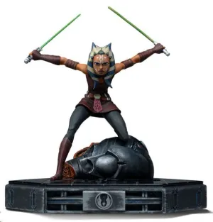 STAR WARS: THE CLONE WARS ESTATUA 1/10 ART SCALE AHSOKA TANO 19 CM