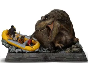 JURASSIC WORLD: REBIRTH ESTATUA 1/20 DEMI ART SCALE T-REX RIVER ATTACK 22 CM