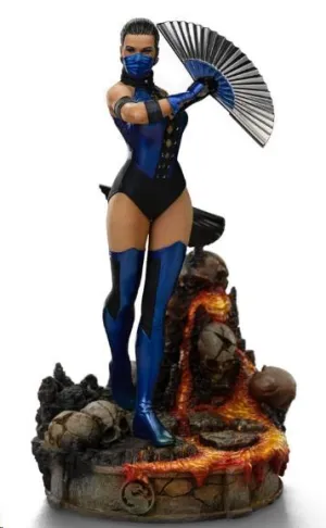 MORTAL KOMBAT ESTATUA 1/10 ESCALA ARTÍSTICA KITANA 22 CM