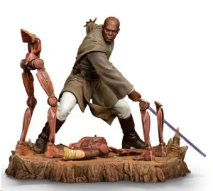 STAR WARS ESTATUA 1/10 ART SCALE MACE WINDU 18 CM