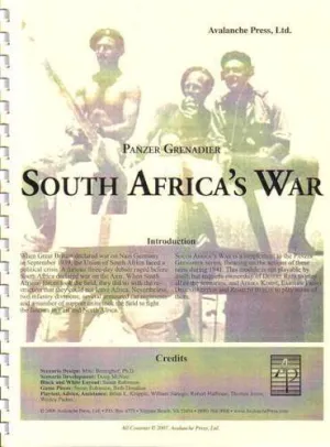 PANZER GRENADIER: SOUTH AFRICA'S WAR                                       