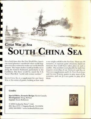 GREAT WAR AT SEA: SOUTH CHINA SEA                                          