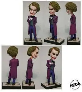 BATMAN DARK KNIGHT CABEZON RESINA JOKER 20CM                               