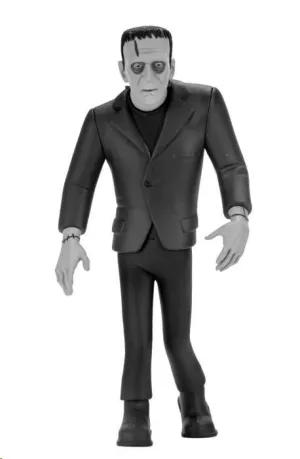 FRANKENSTEINS MONSTER NEGRO Y BLANCO SCALE ACTION FIGURA UNIVERSAL MONSTERS TOONY TERRORS 15 CM