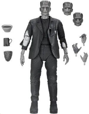 UNIVERSAL MONSTERS ULTIMATE BRIDE OF FRANKENSTEIN'S MONSTER B&W VER. SCALE ACTION FIGURA 18 CM THE BRIDE OF FRANKENSTEIN