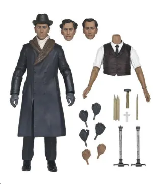 HORROR OF DRACULA MOVIE 1958 FIGURA SCALE ACTION HAMMER FILMS VAN HELSING