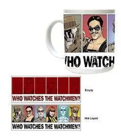 WATCHMEN TAZA TERMICA CERAMICA PERSONAJES                                  