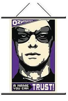 WATCHMEN POSTER TELA OZYMANDIAS POP ART                                    