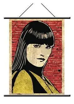 SALDO - WATCHMEN POSTER TELA SILK SPECTRE POP ART                                  
