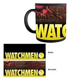 WATCHMEN TAZA TERMICA CERAMICA LOGO RELOJ                                  