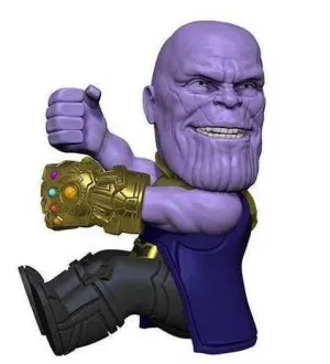 LOS VENGADORES INFINITY WAR FIGURA SCALERS THANOS 5 CM                     