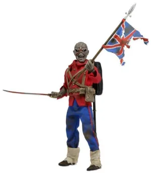 IRON MAIDEN EDDIE THE TROOPER CON ROPA ESTILO RETRO FIGURA 20 CM           