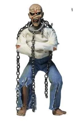 IRON MAIDEN FIGURA 20 CM EDDIE PIECE OF MIND RETRO                         