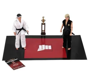 KARATE KID PACK 2 FIGURAS 20 CM TORNEO KARATE KID 1984 CLOTHED FIGURE      