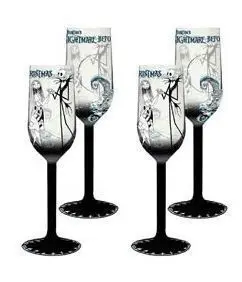 NBX SET 2 COPAS DE CAVA JACK, SALLY Y COLINA                               