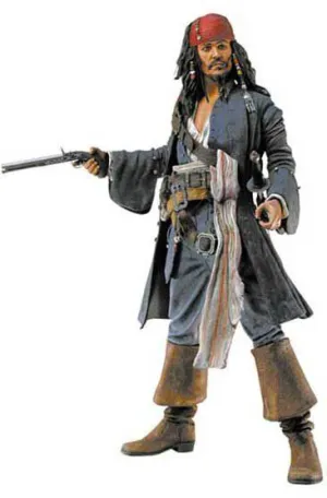 PIRATAS DEL CARIBE JACK SPARROW FIG 45CM CON S0NIDO                        