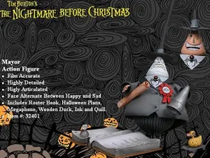 NBX ACTION FIGURES SERIE 1- THE MAYOR                                      