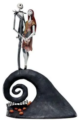 NBX JACK & SALLY SPIRAL HILL BOXED SET                                     