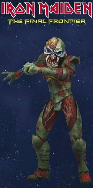 IRON MAIDEN FIG 18CM EDDIE FINAL FRONTIER                                  