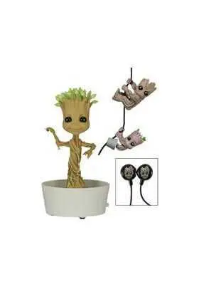 GUARDIANES DE LA GALAXIA FIGURA 15 CM WE ARE GROOT BODYKNOCKER SET REGALO  