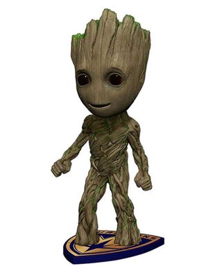 GUARDIANES DE LA GALAXIA 2 FIGURA 18 CM NEW GROOT HEAD KNOCKER             