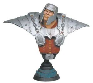MASTERS OF THE UNIVERSE RAM-MAN BUSTO RESINA                               